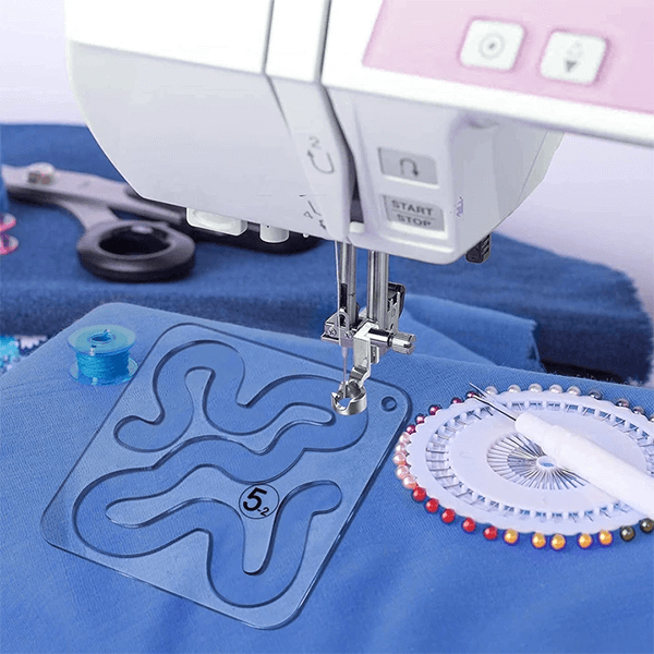 11 Pieces Free-Motion Garment Ruler Set – Beadjet