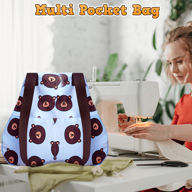 Multi Pockets Lunch Bag PDF Download Pattern (3 sizes included)