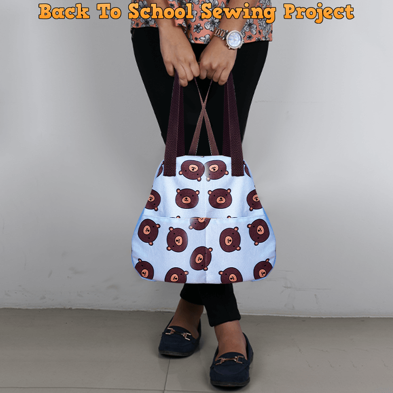 Multi Pockets Lunch Bag PDF Download Pattern (3 sizes included)