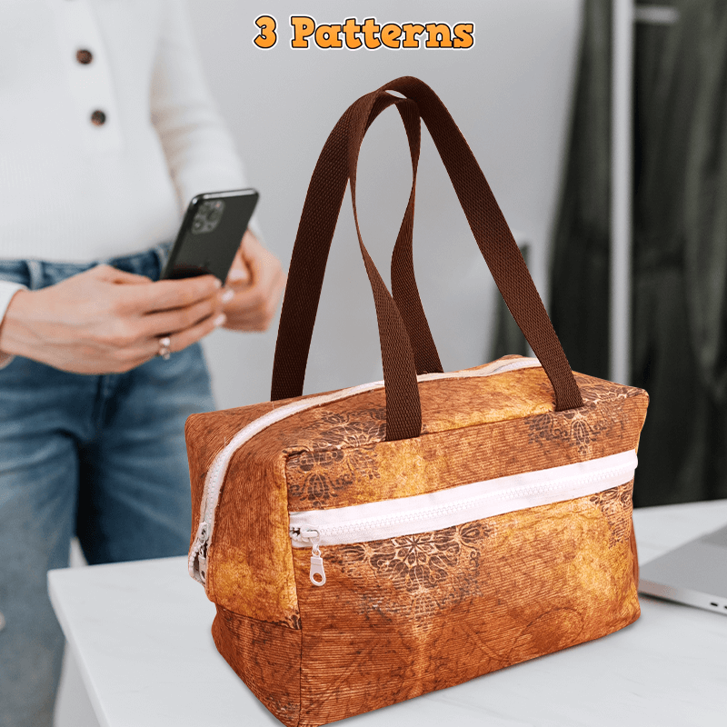 Travel Bag PDF Download Pattern (3 sizes included)