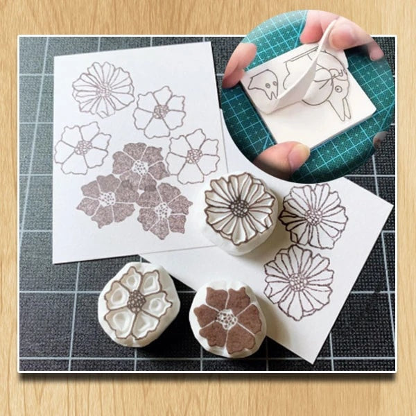 DIY Rubber Stamp Template Carving Kit