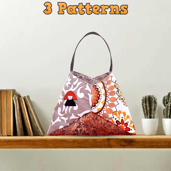 Honey Tote Bag PDF Download Pattern (3 sizes included)