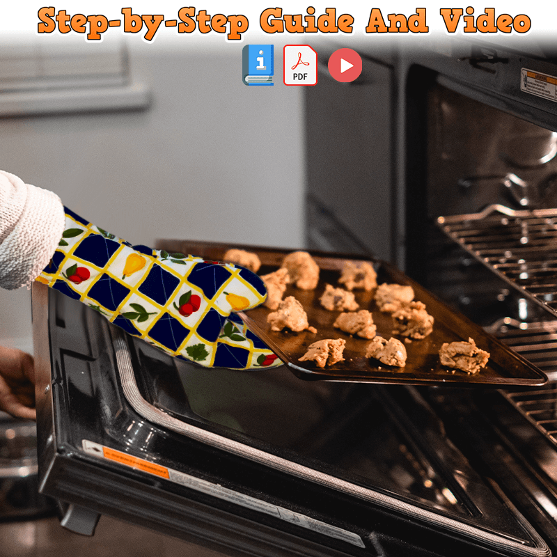 Oven Mitts PDF Download Pattern (3 sizes included)