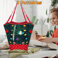 Reversible Eco Bag PDF Download Pattern (3 sizes included)