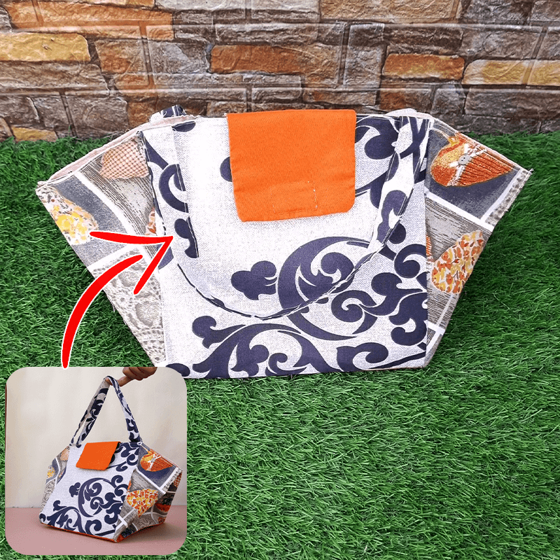 Half-and-Half Tote Bag PDF Download Pattern (3 sizes included)