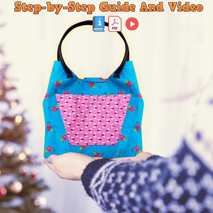 Pretty Tote Bag PDF Download Pattern (3 sizes included)